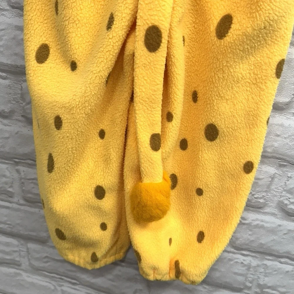 Kids‎ Giraffe Halloween Costume 3T-4T Halloween Fleece Bodysuit Warm Ships Fast